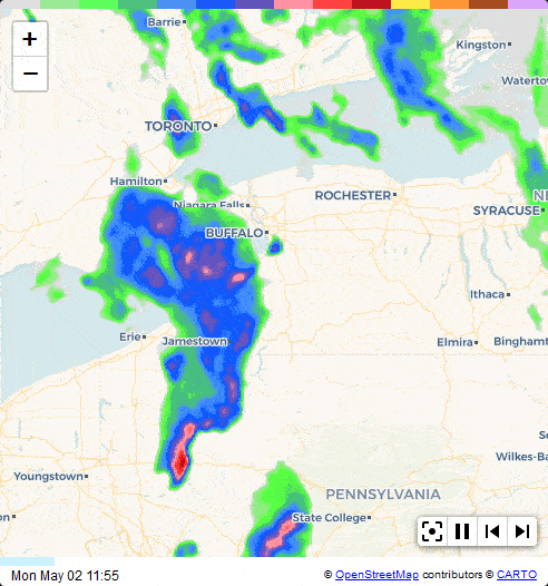 weather-radar-card home assistant repo gif example