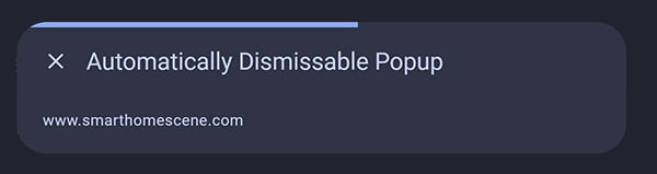 Change Home Assistant More Info Dialog Window with Browser Mod: Auto-dismissible Popup
