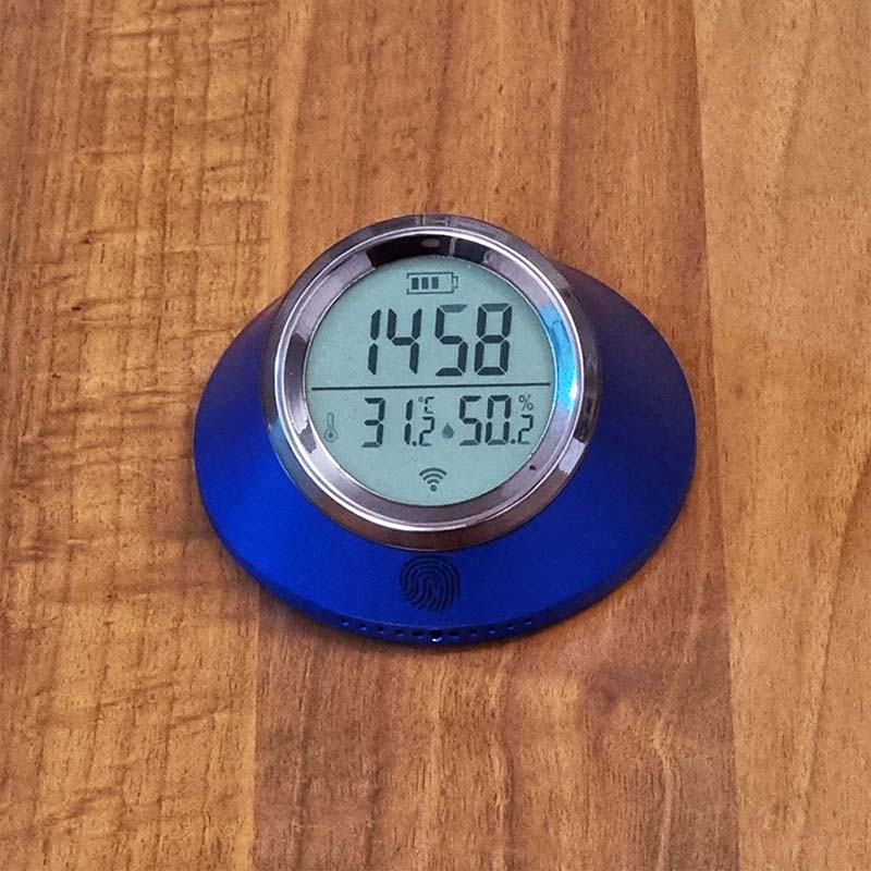 Tuya Blue Climate Sensor YHZBTHP-1