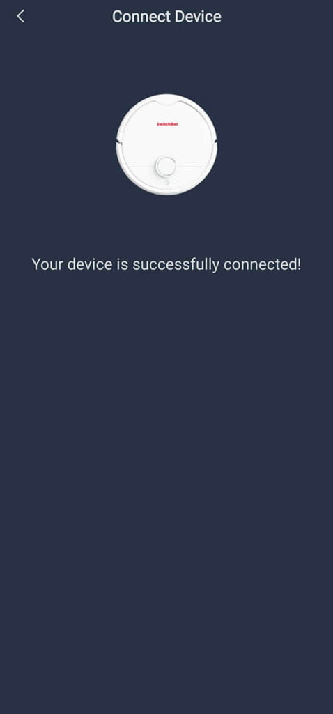 SwitchBot S10 Robot Vacuum App Setup: Step 4